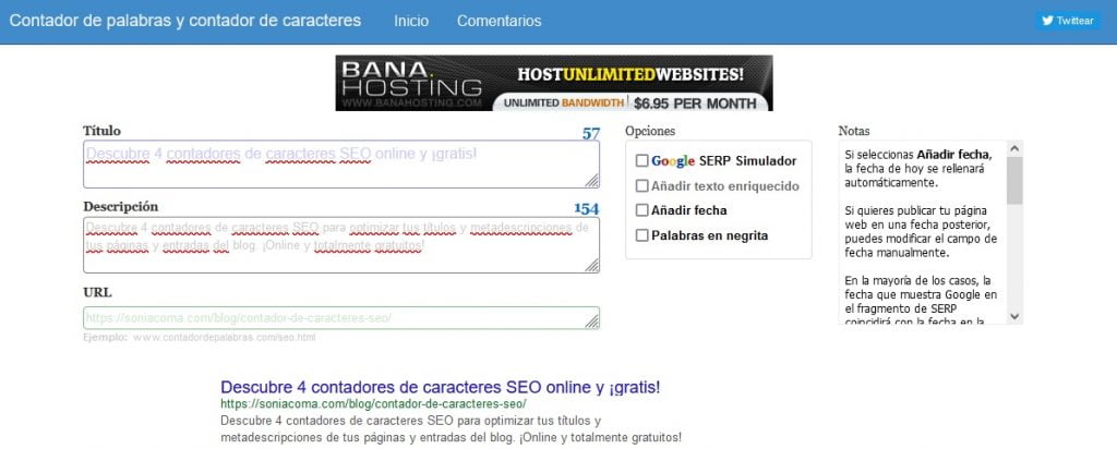pantallazo contadordepalabras.com-seo