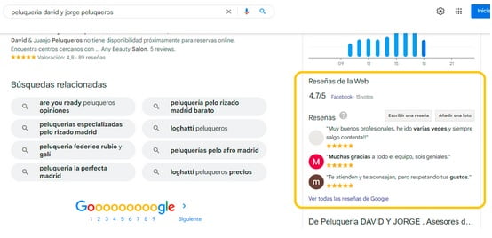 reseñas